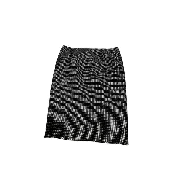 Lafayette 148 black and white patterned skirt size 10 - Picture 1 of 3